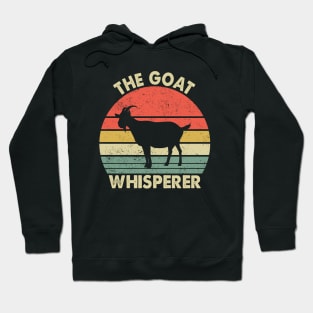 The Goat Whisperer Funny Goat Lover Farmer Hoodie